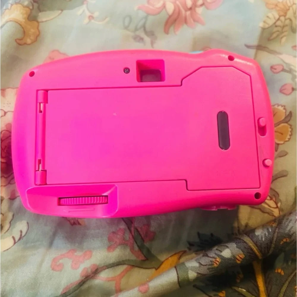 Vintage 90’s Barbie Vibrant Pink and Lavender Film Camera